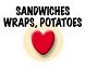 Sandwiches, Wraps, Potatoes